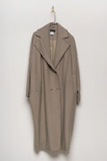 AEQUAMENTE long coat tortora – image 2