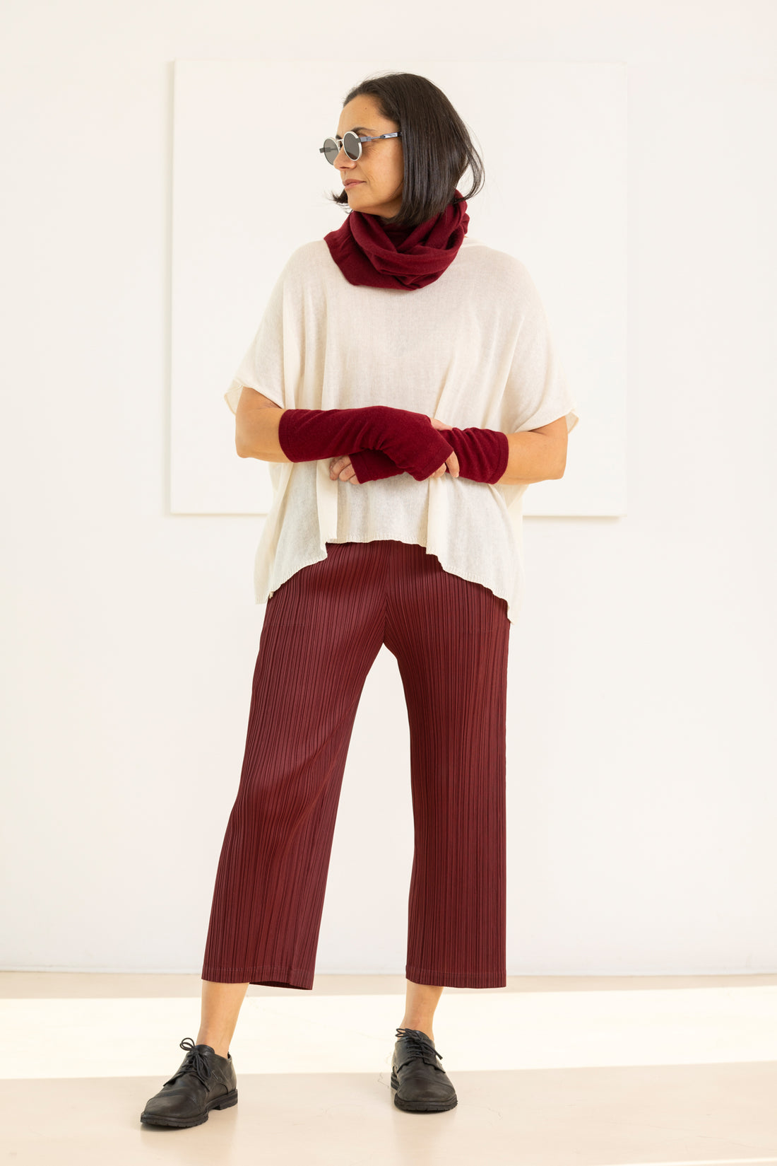 PLEATS PLEASE ISSEY MIYAKE TROUSERS BRX