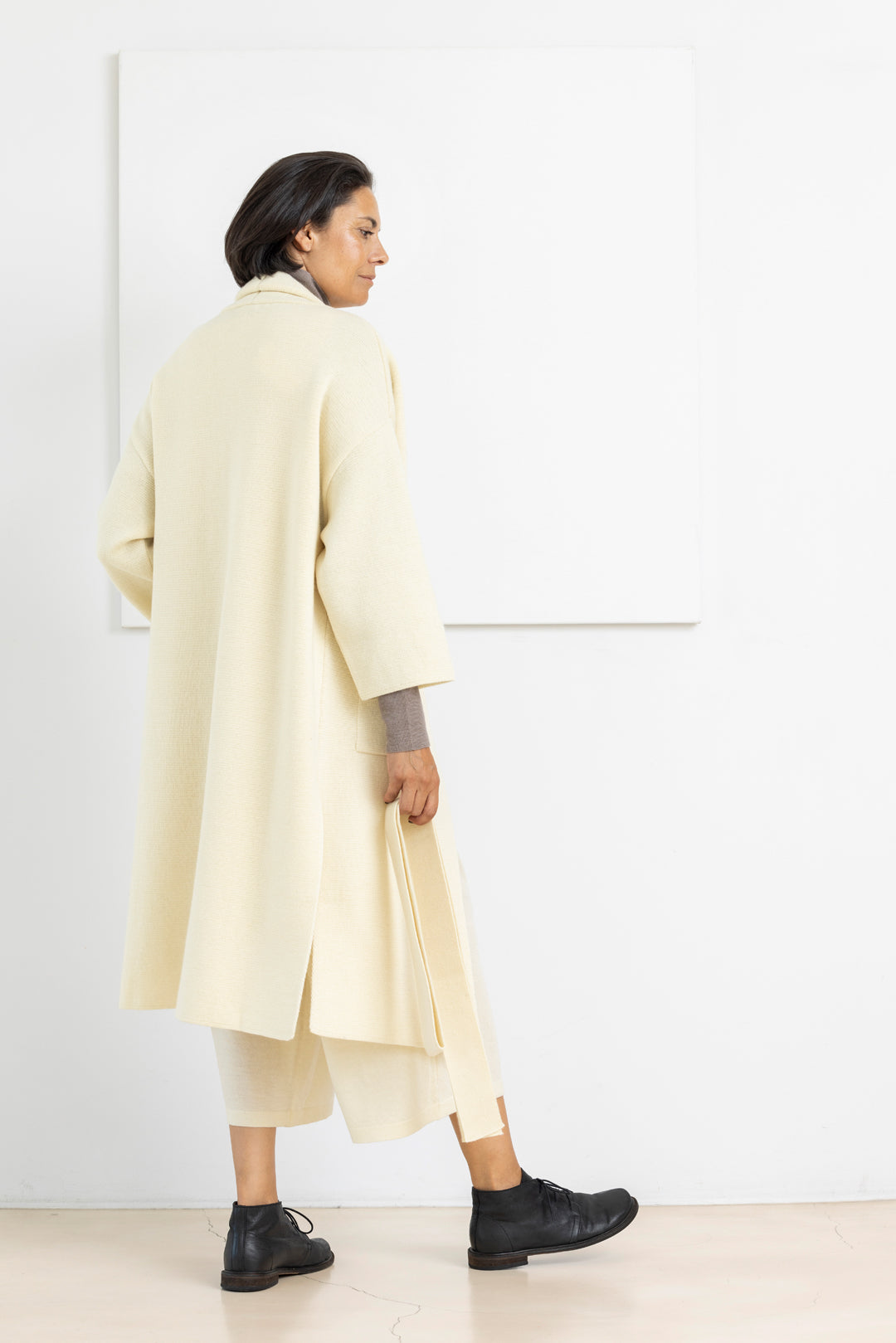 MA' RY' YA LONG COAT WHITE