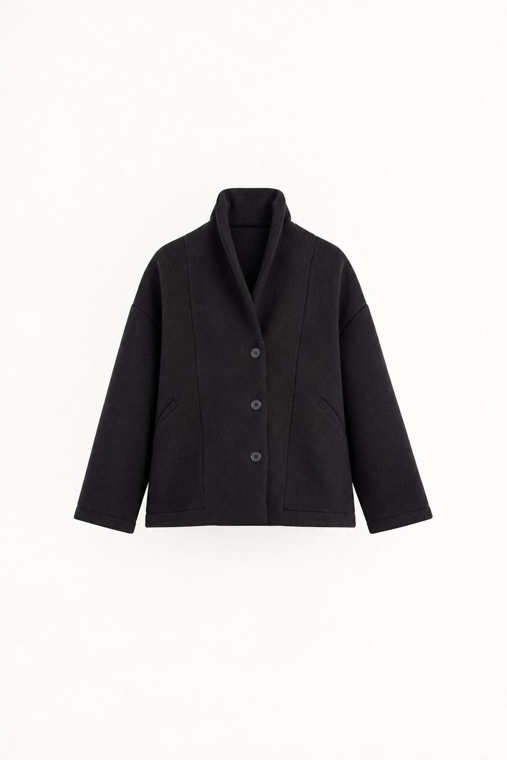 SORT AARHUS Cárdigan negro – imagen 2
