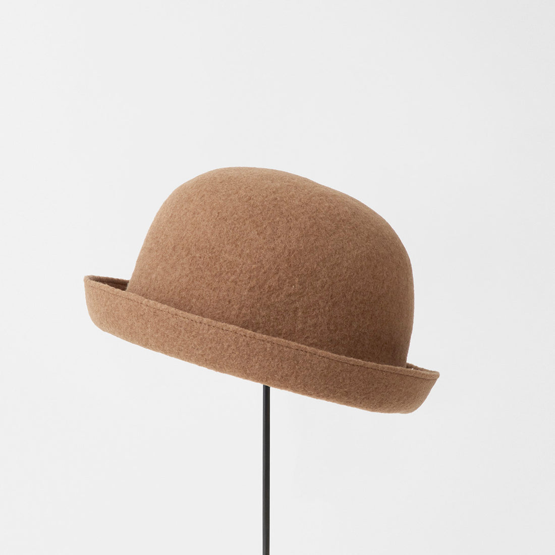 MATURE bell hat dark camel