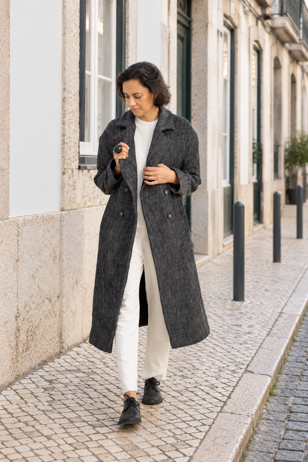 STUDIO B3 caine coat
