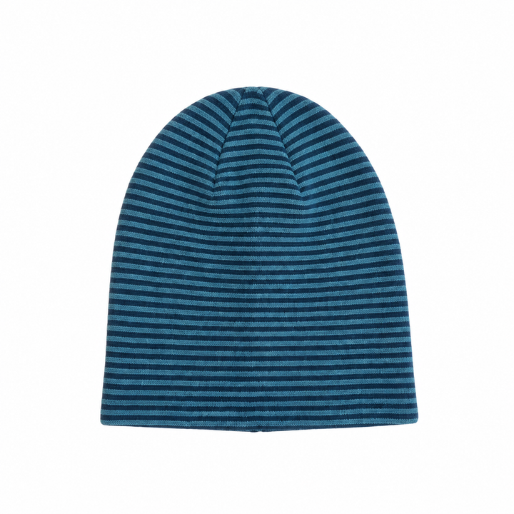 MAMA B Kaki gorro riscas finas