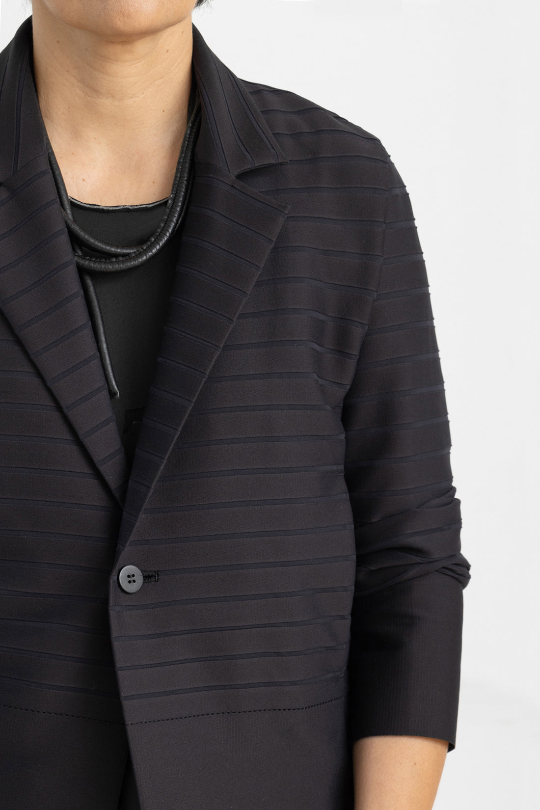 ISSEY MIYAKE Casaco preto