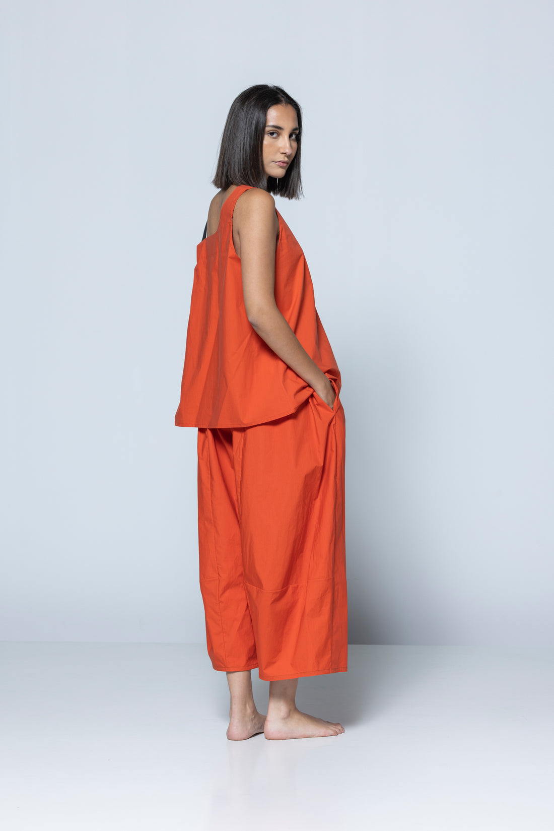 MIIYU KUMO trousers ochre