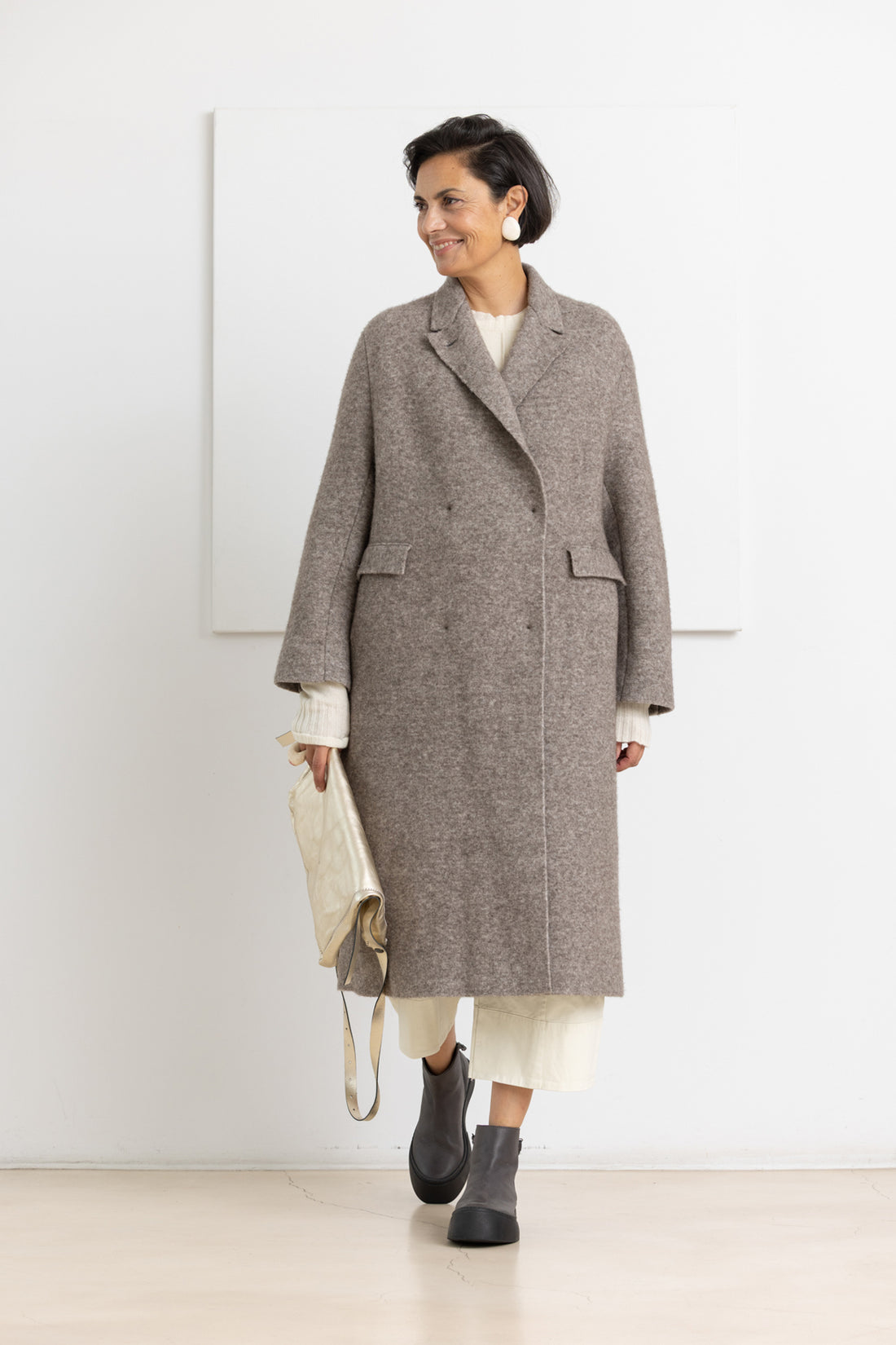 BOBOUTIC COAT NATURAL