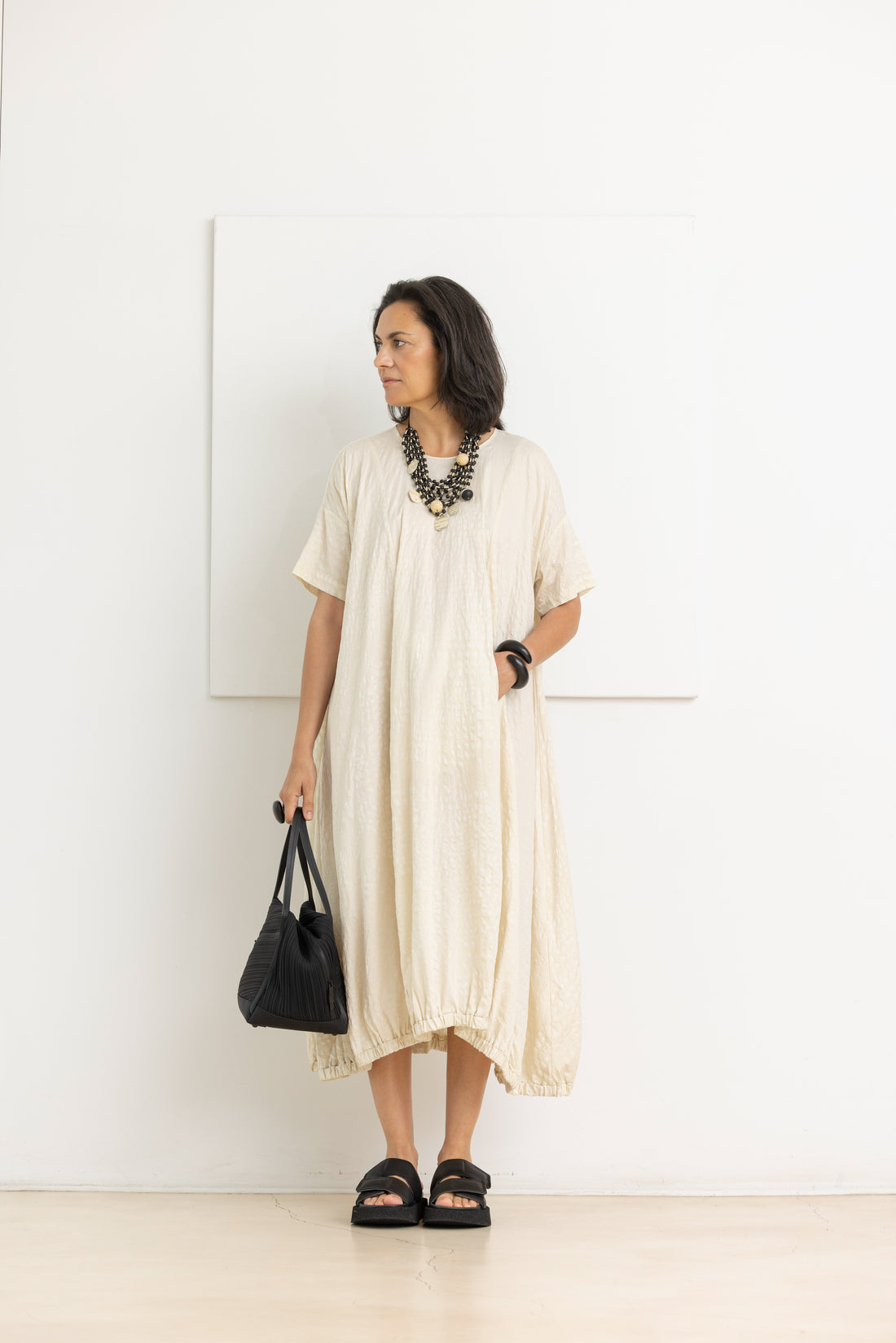 STUDIO B3 mariza dress milk
