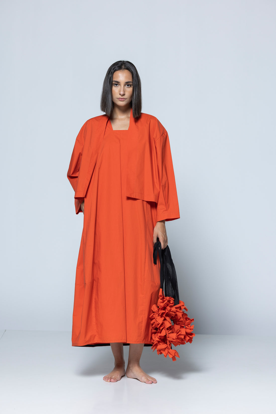 MIIYU KUMO tank dress ocher