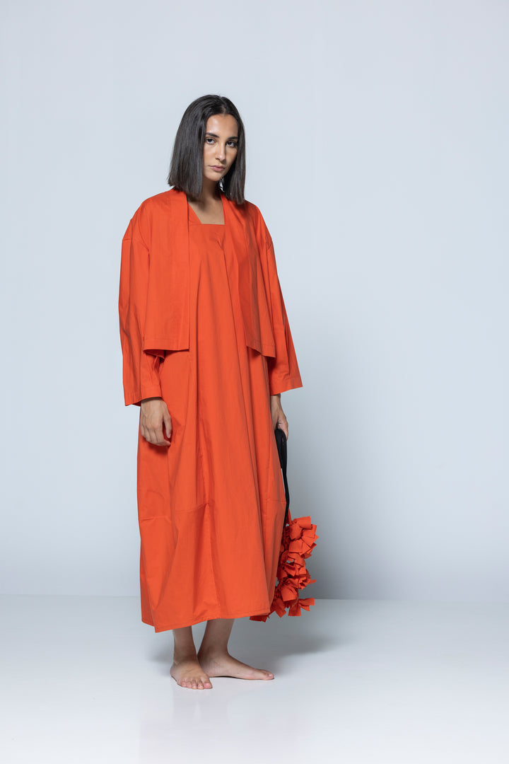 MIIYU KUMO Kimono naranja