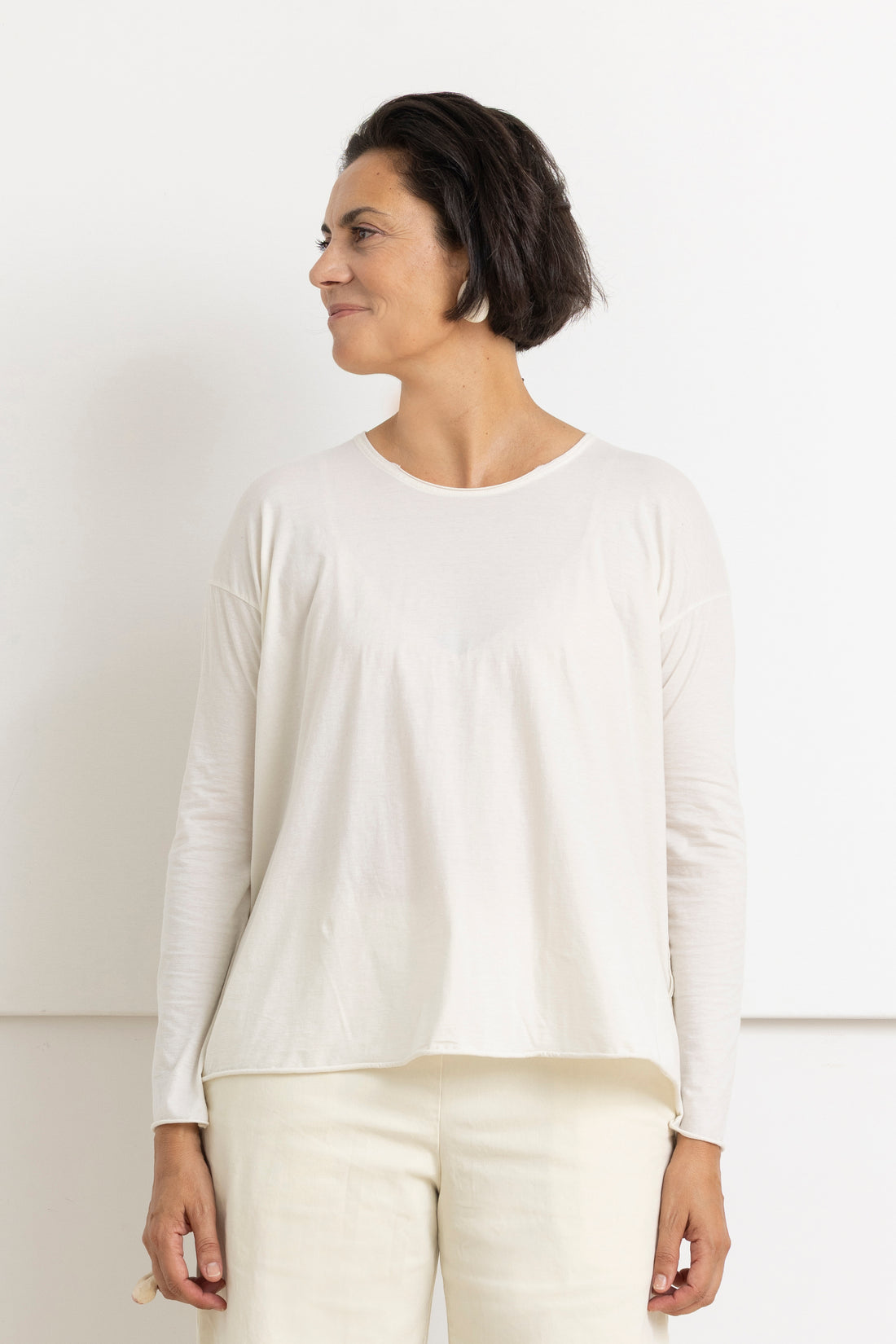 SERIE NUMERICA TOP L.SLEEVE CHALK