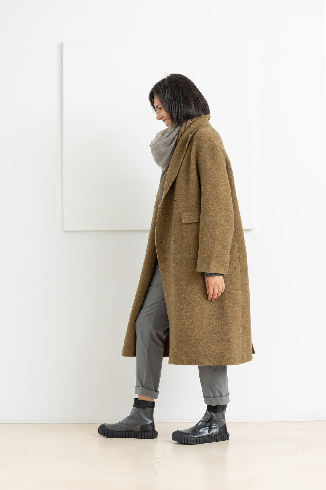 BOBOUTIC COAT OLIVE