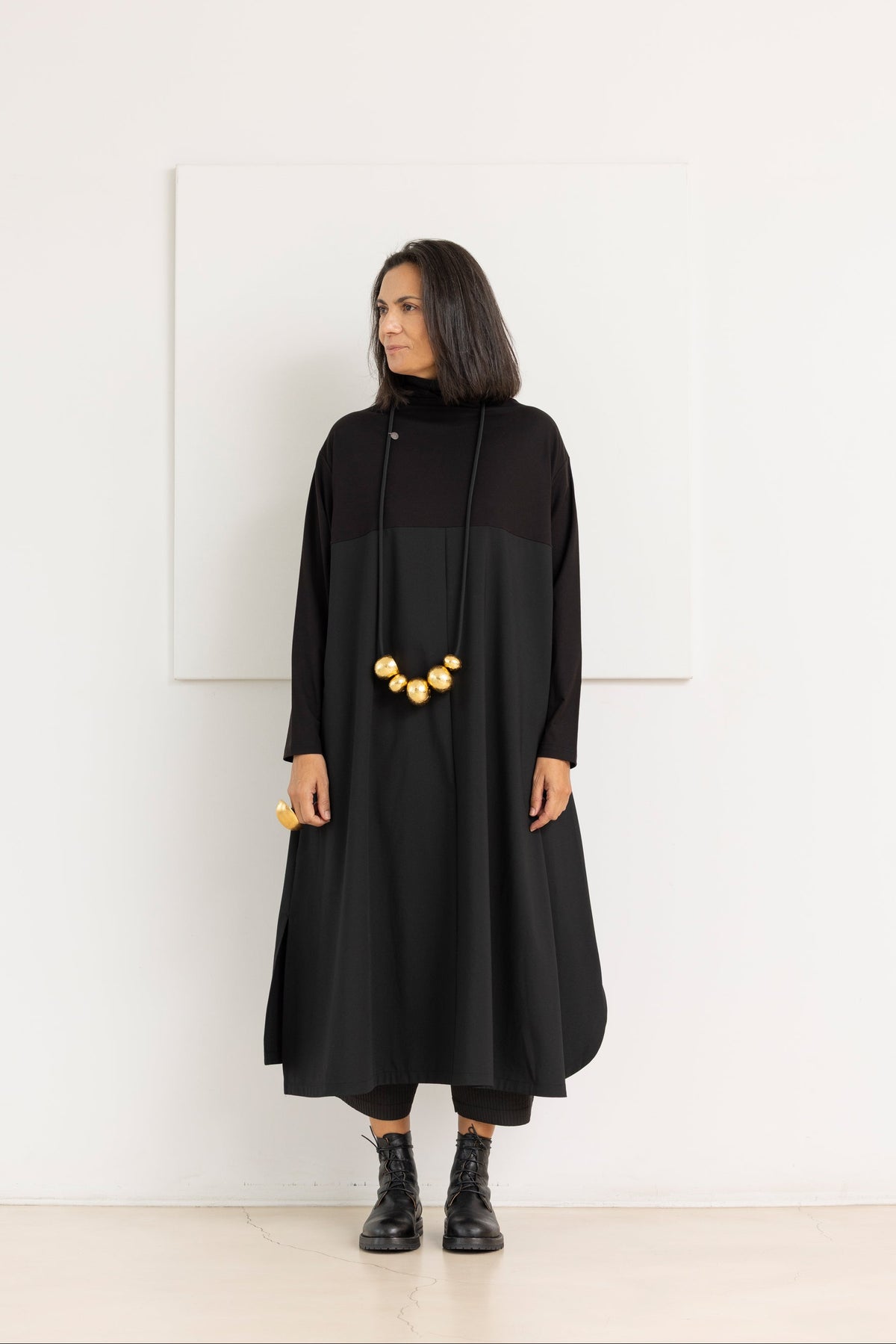 MOYURU dress black & black – image 2