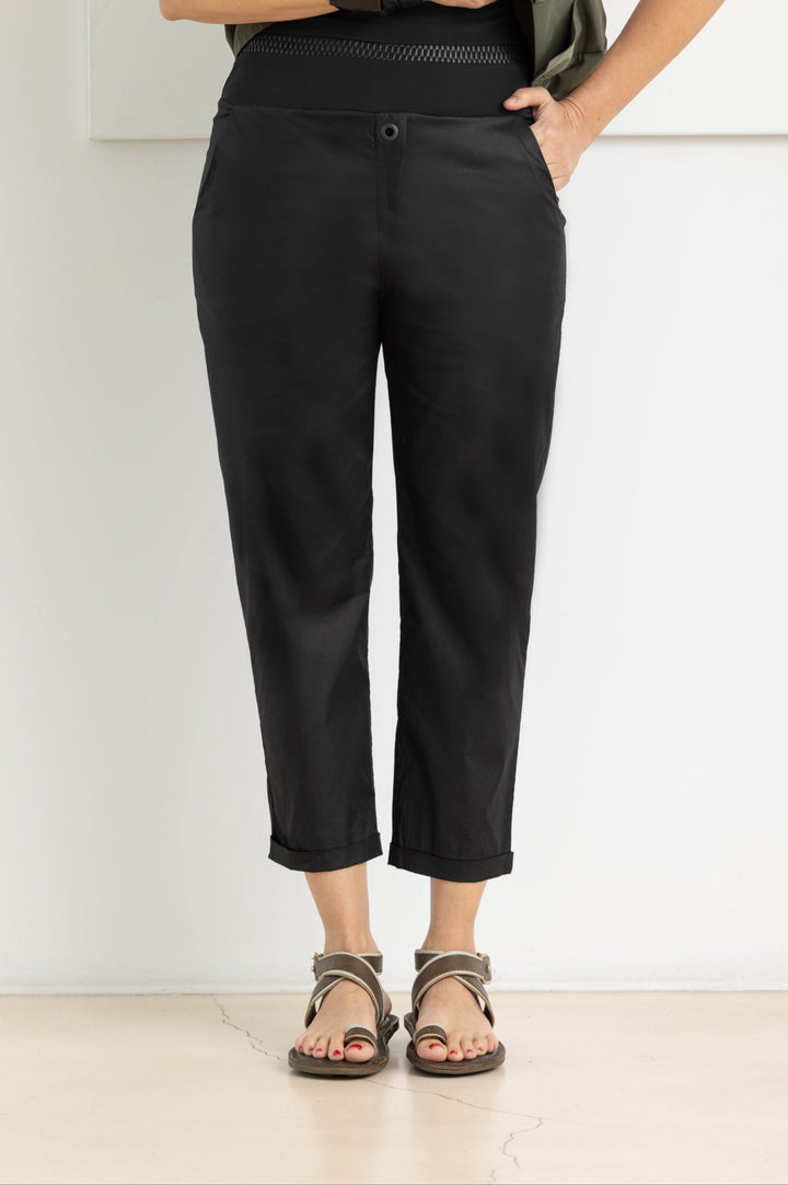 ART POINT TROUSERS BLACK