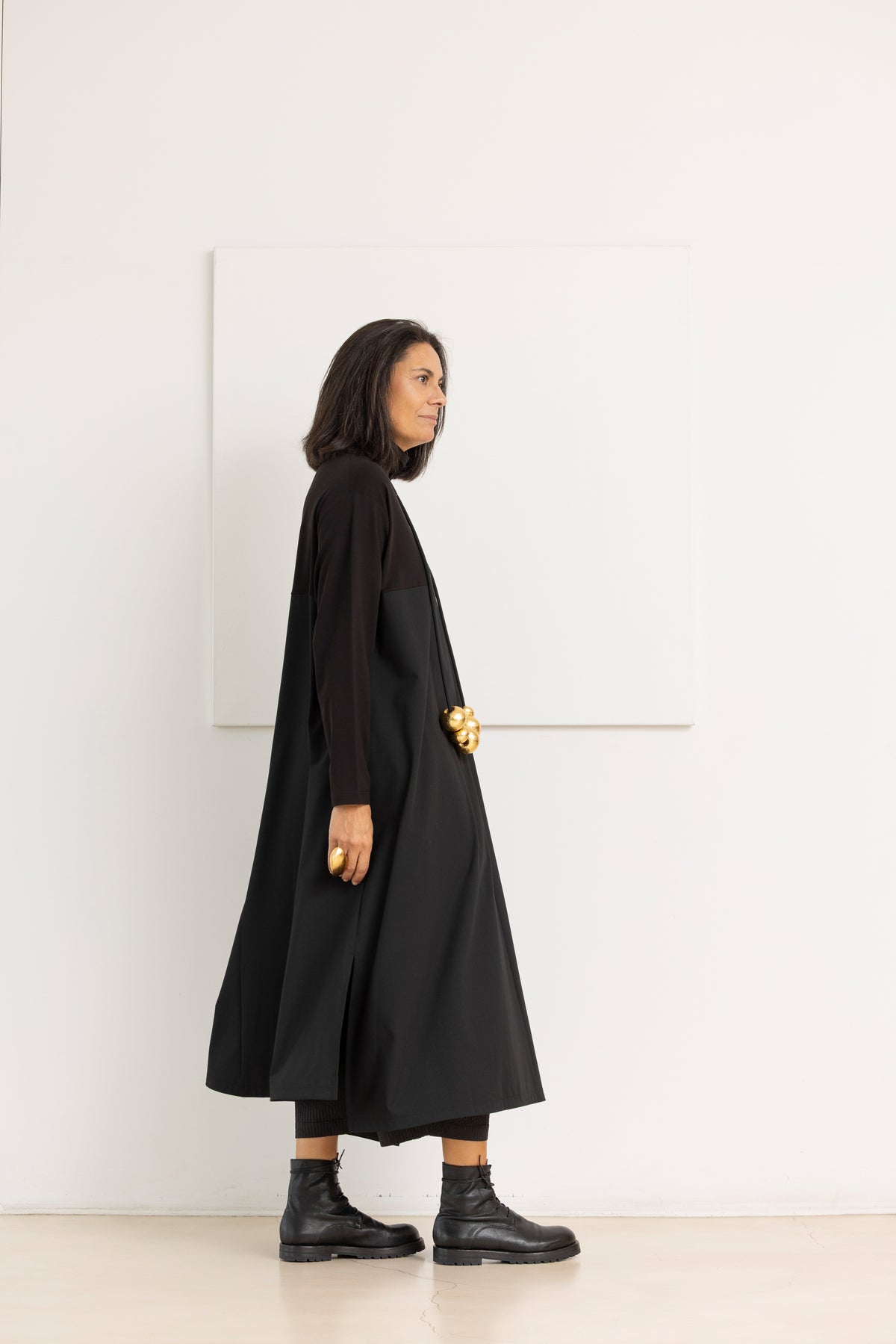 MOYURU dress black & black – image 4