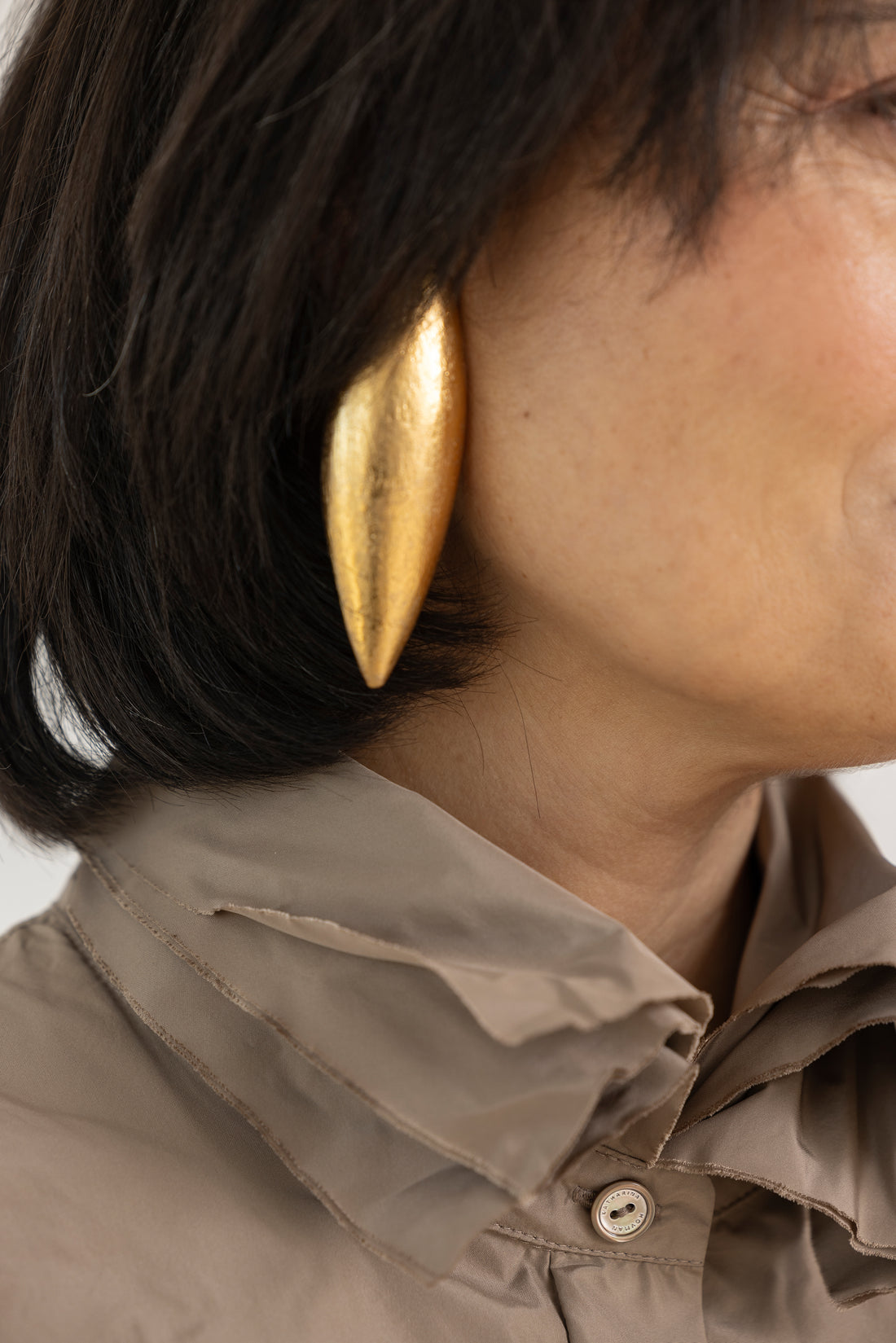 MONIES NIMARA EARRINGS GOLD