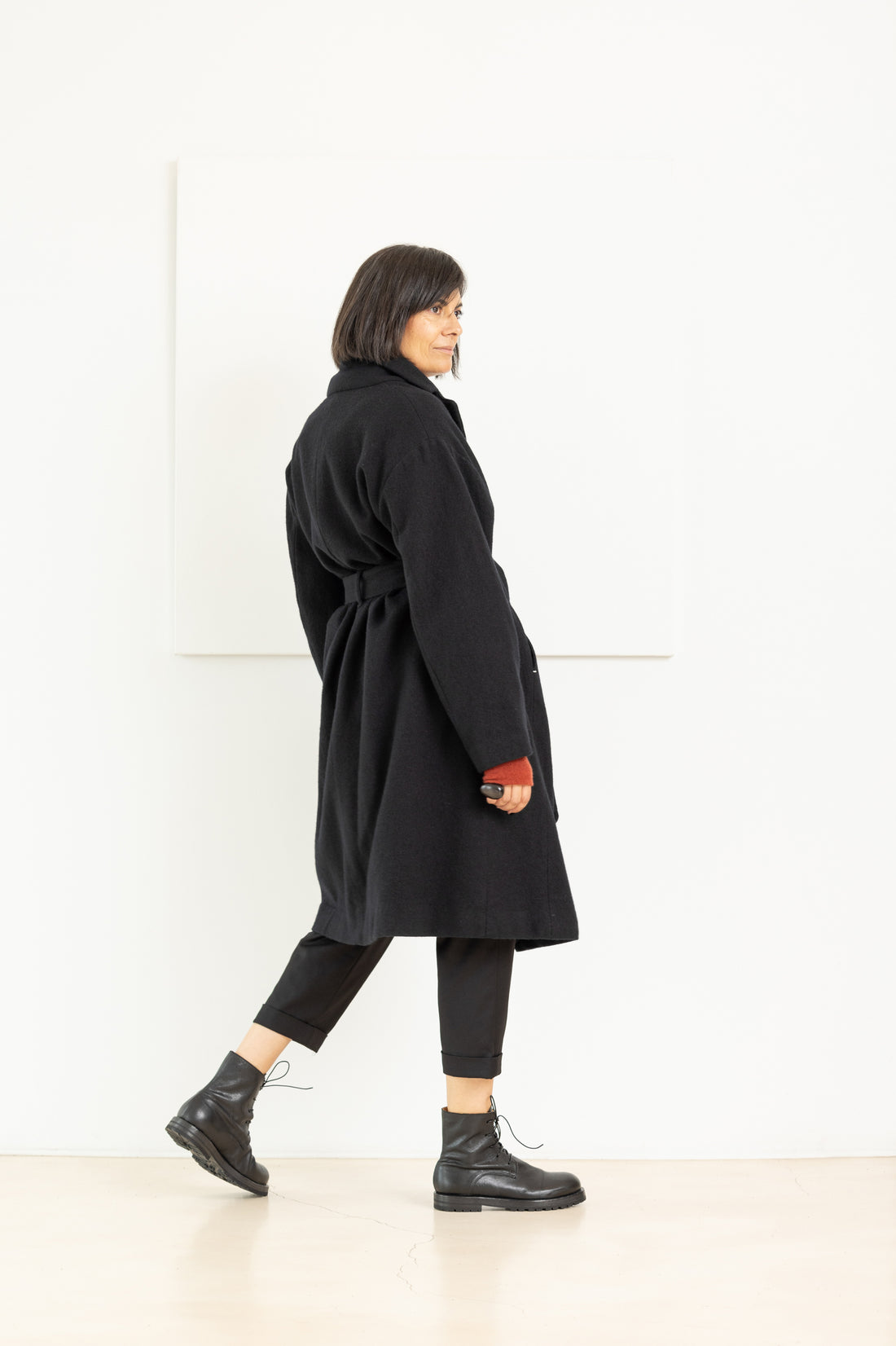 PAS DE CALAIS COAT BLACK