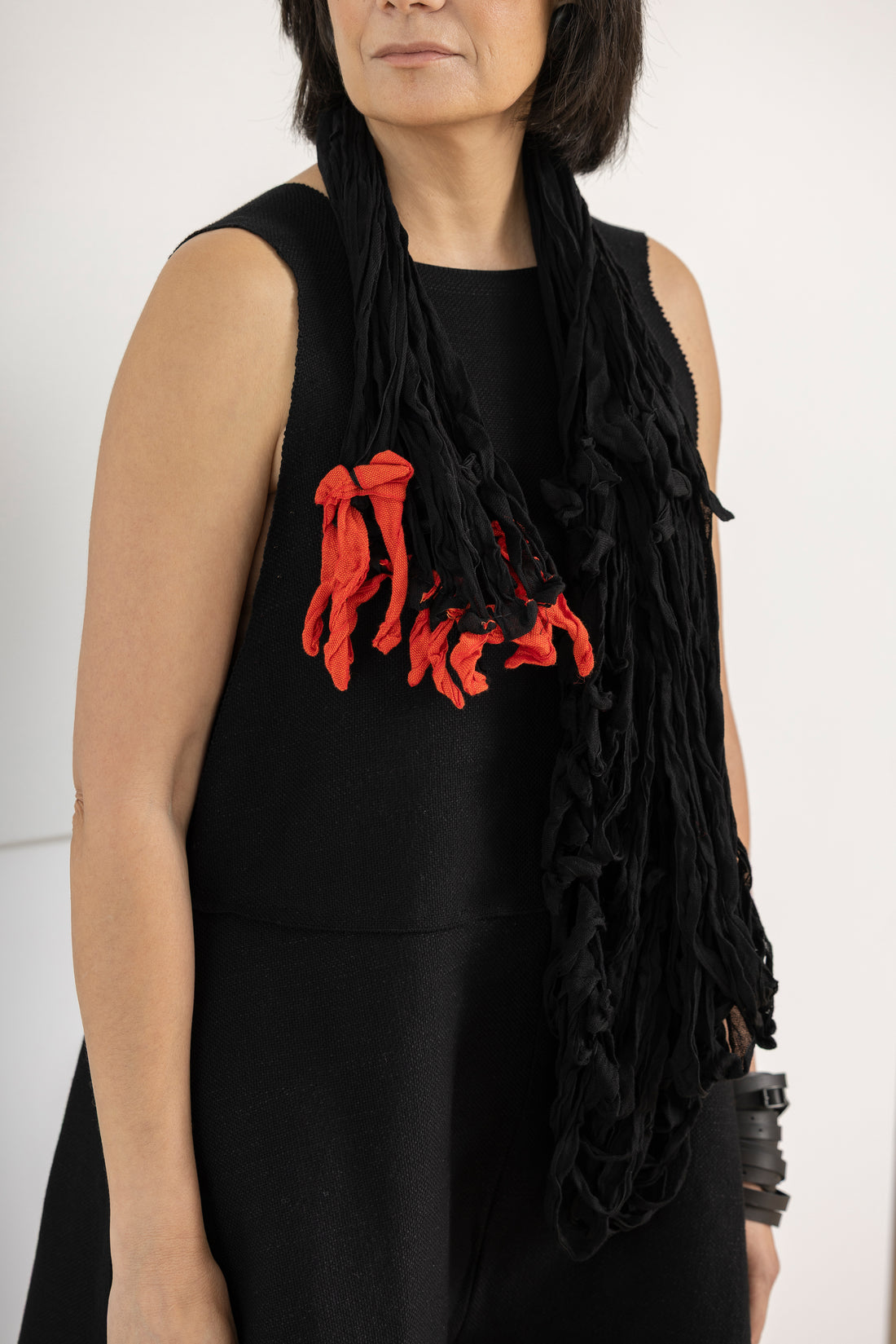 MARIA CALDERARA cotton necklace