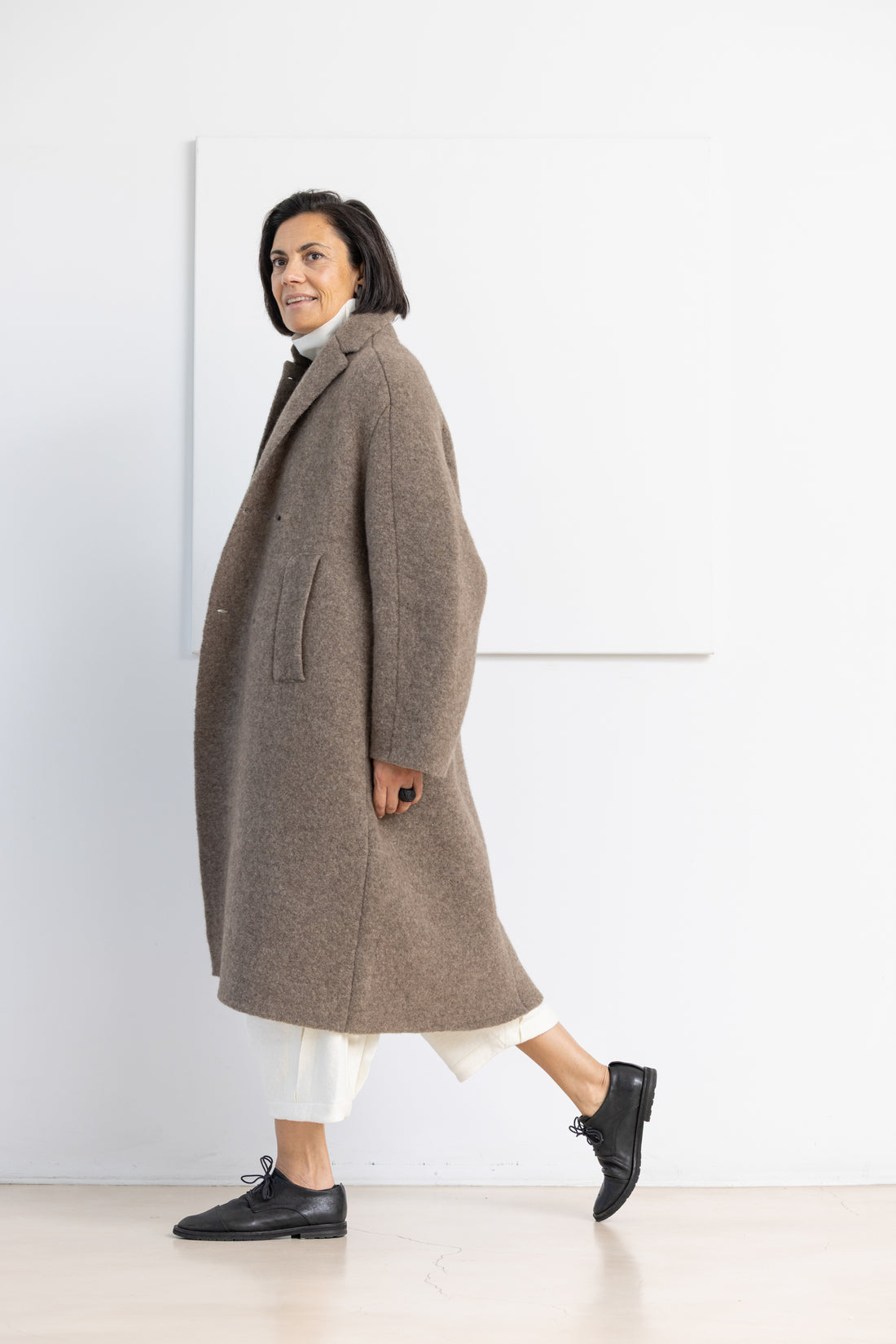 BOBOUTIC BOBS COAT TAUPE