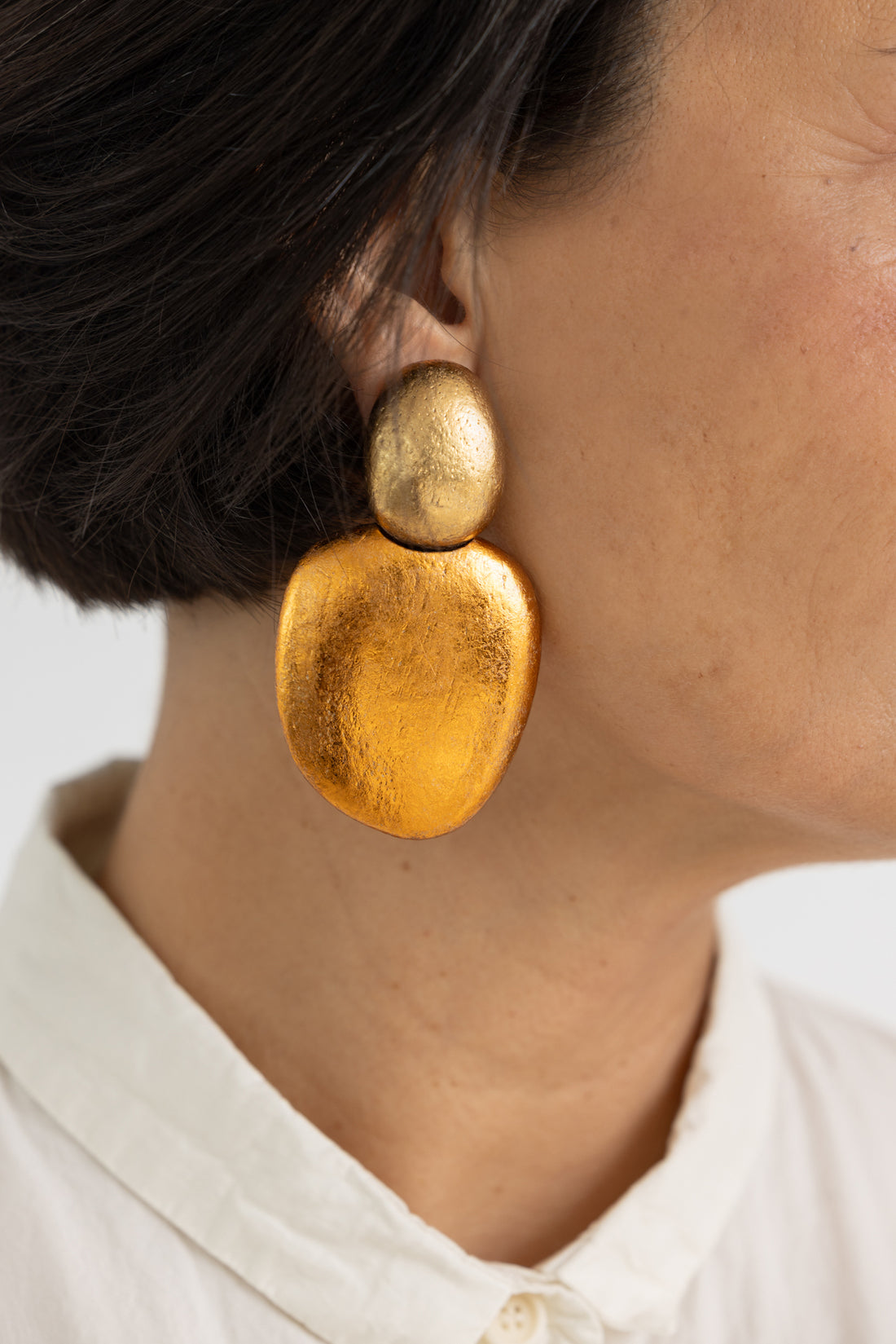 MONIES LUMA EARRING GOLDFOIL