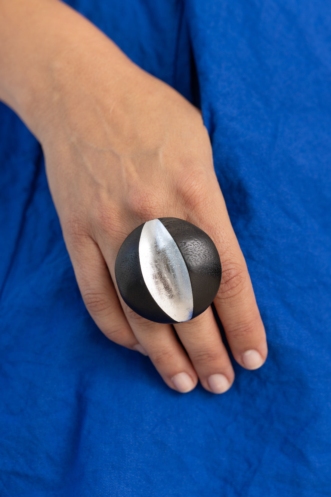MONIES Ibex ring black