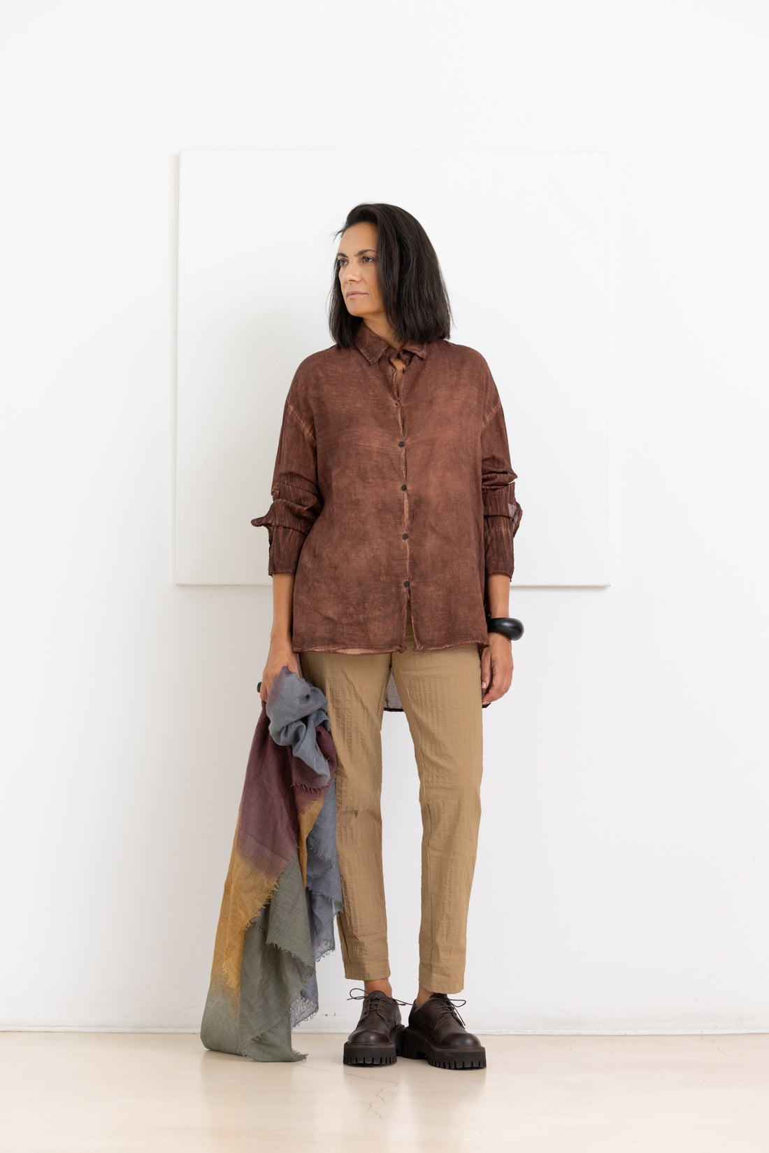 RUNDHOLZ DIP blouse henna