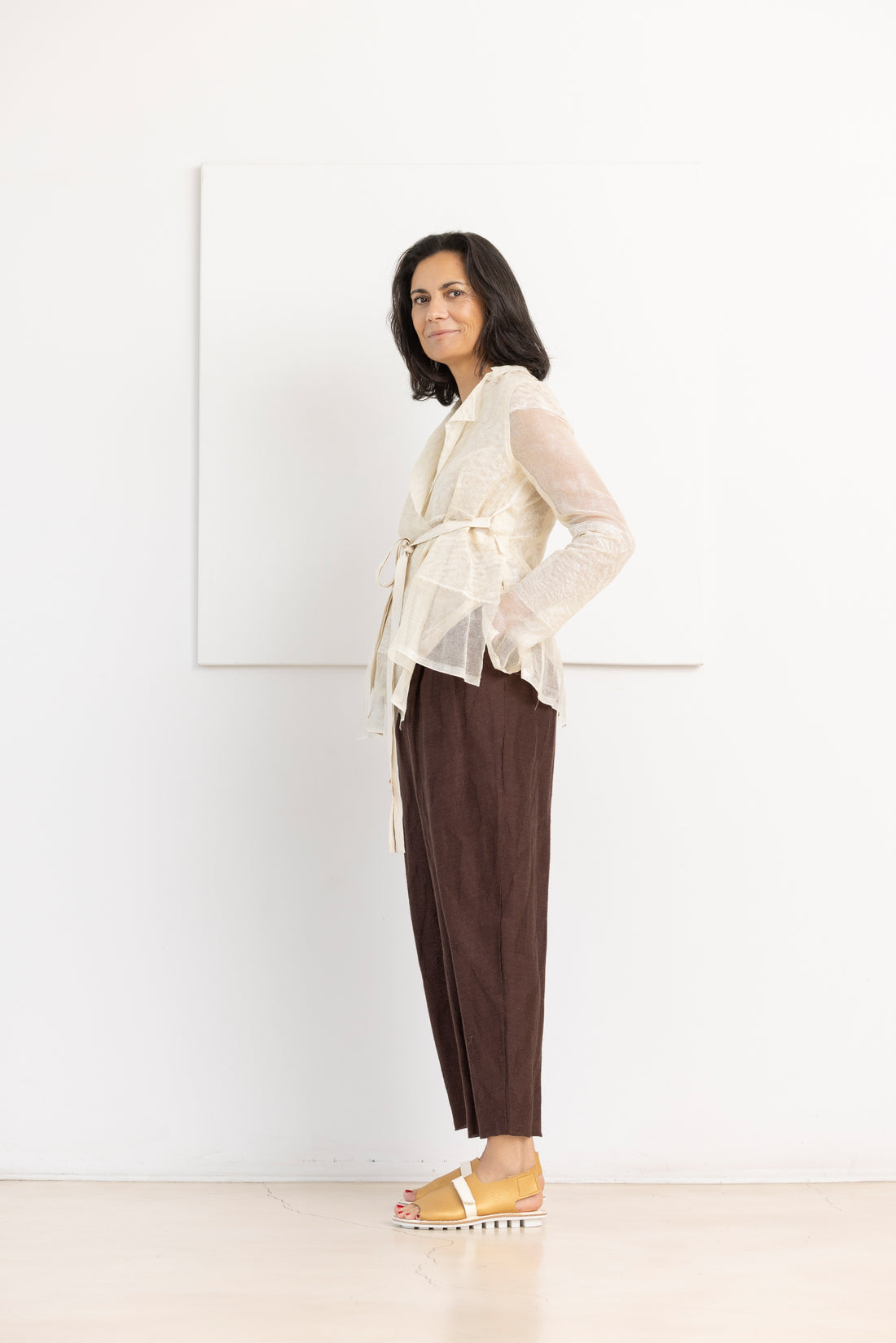 BOBOUTIC TROUSERS BROWN