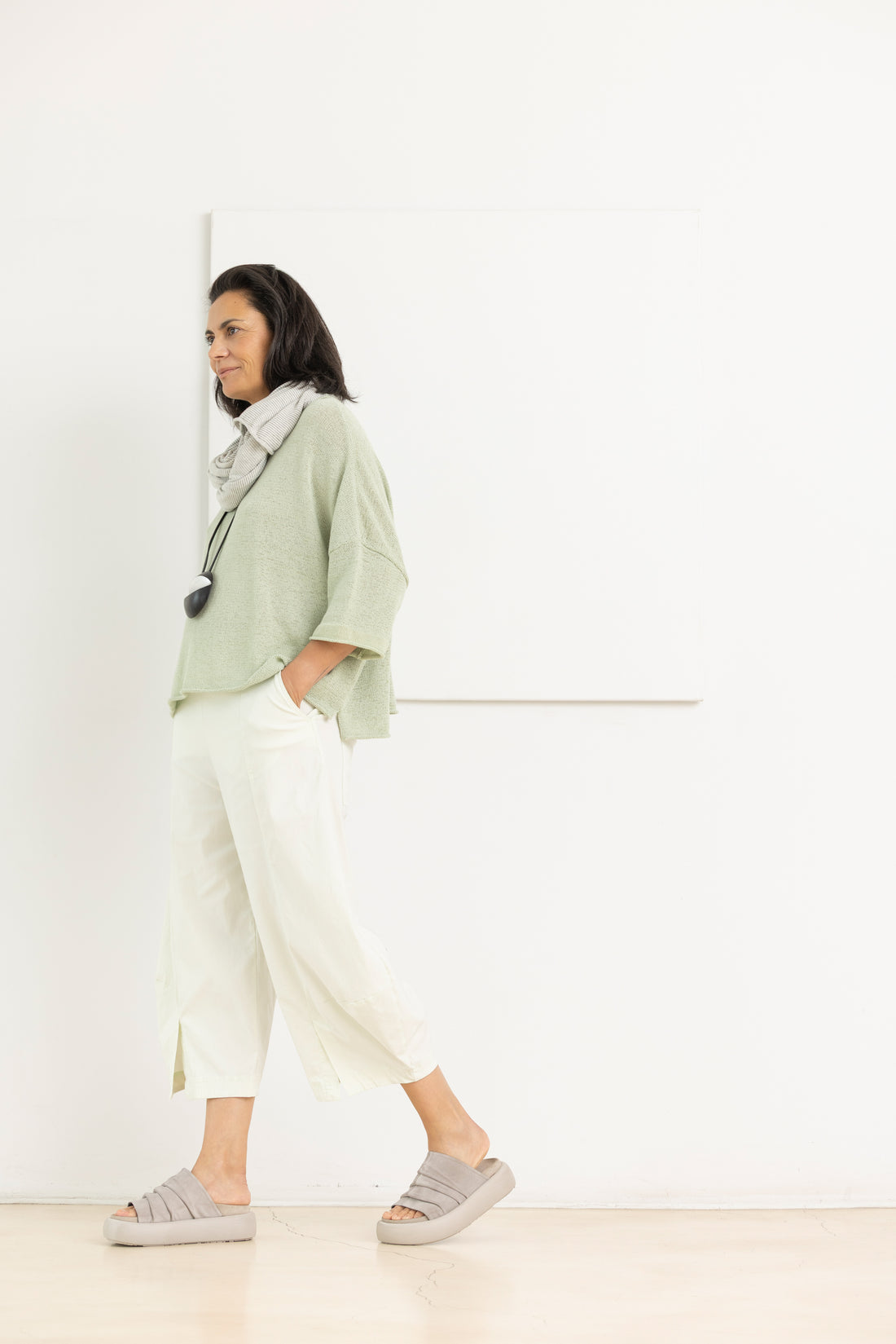 RUNDHOLZ BLACK LABEL pullover lime