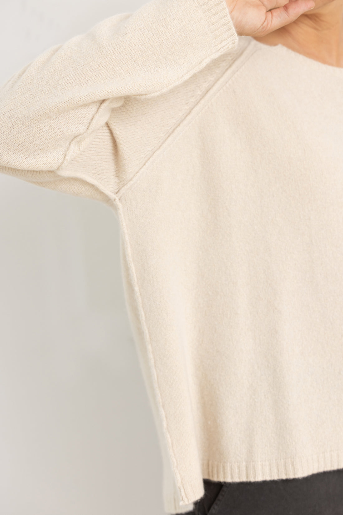 RUNDHOLZ PULLOVER BONE