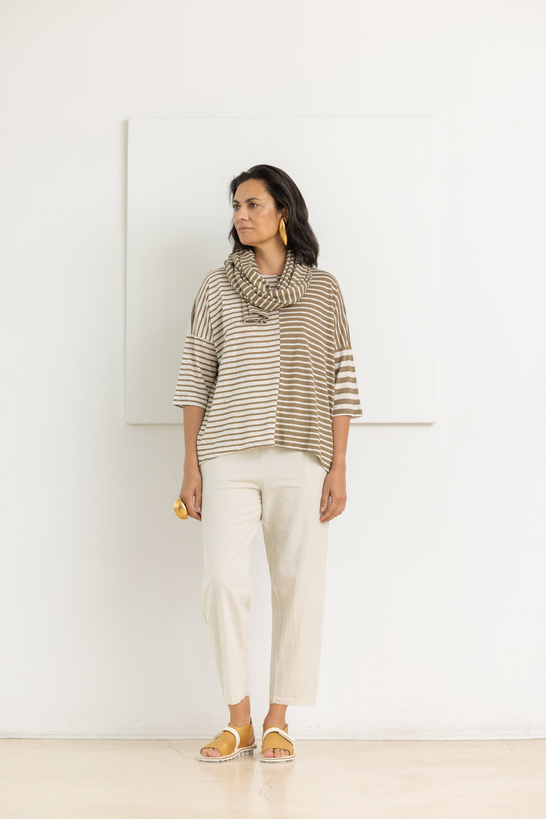 MAMA B lumpa scarf cumino