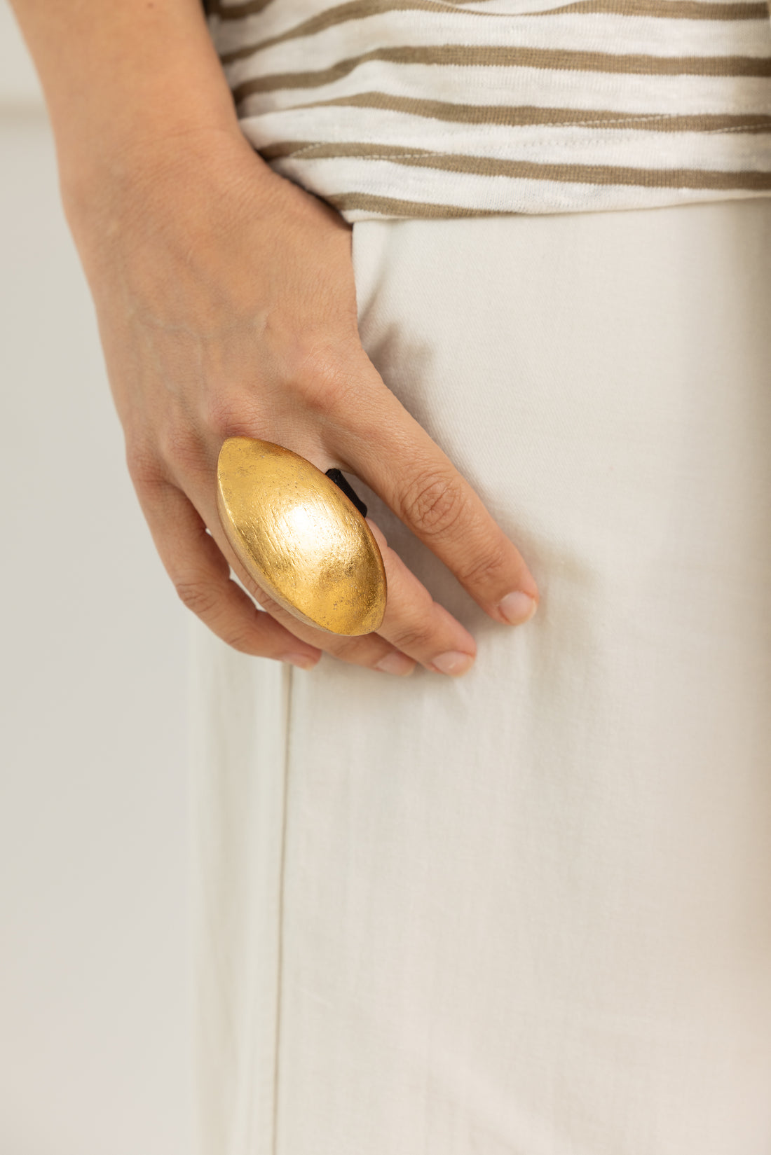 MONIES moro ring gold
