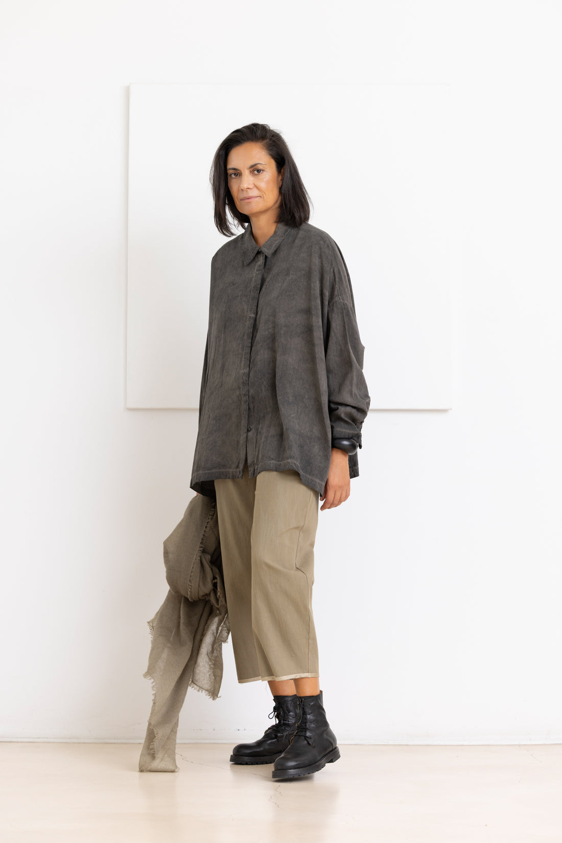 RUNDHOLZ Blouse stripe ginger