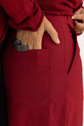 RUNDHOLZ BLACK LABEL pantalones tulipán rojo – imagen 8