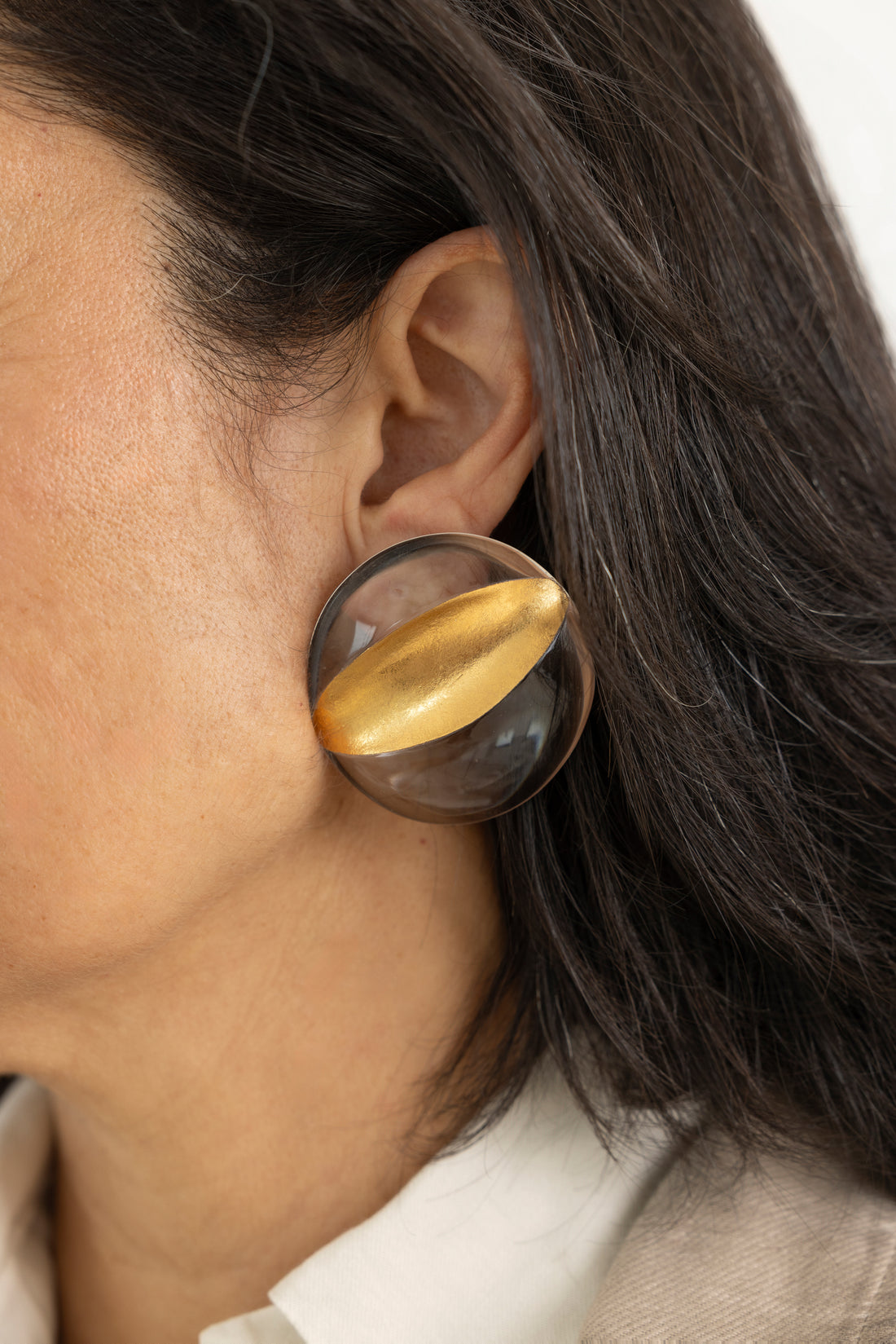 MONIES Sirone earrings gold