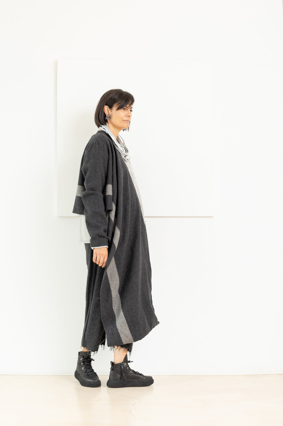 RUNDHOLZ JACKET SLATE STRIPE