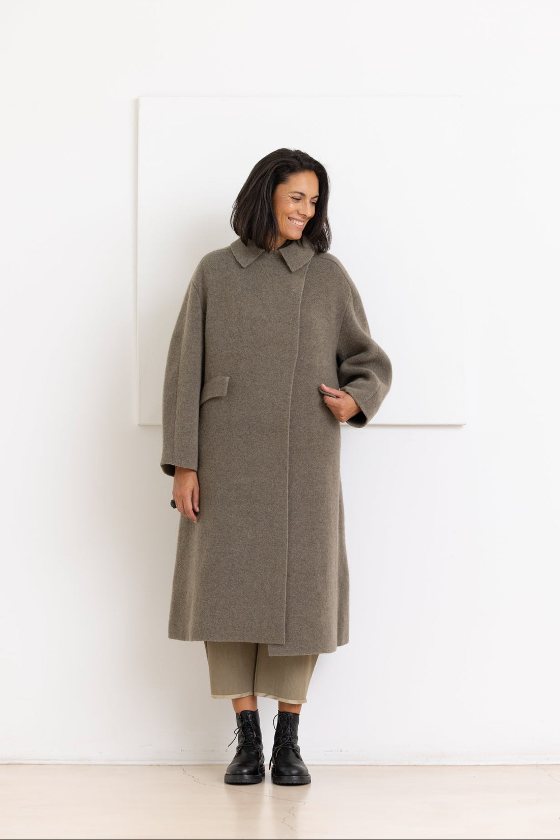BOBOUTIC coat gemini lichen