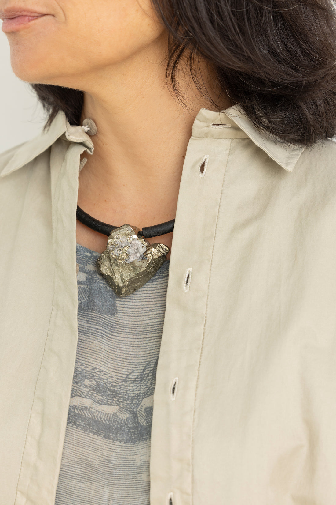 MONIES aurena pendant gold