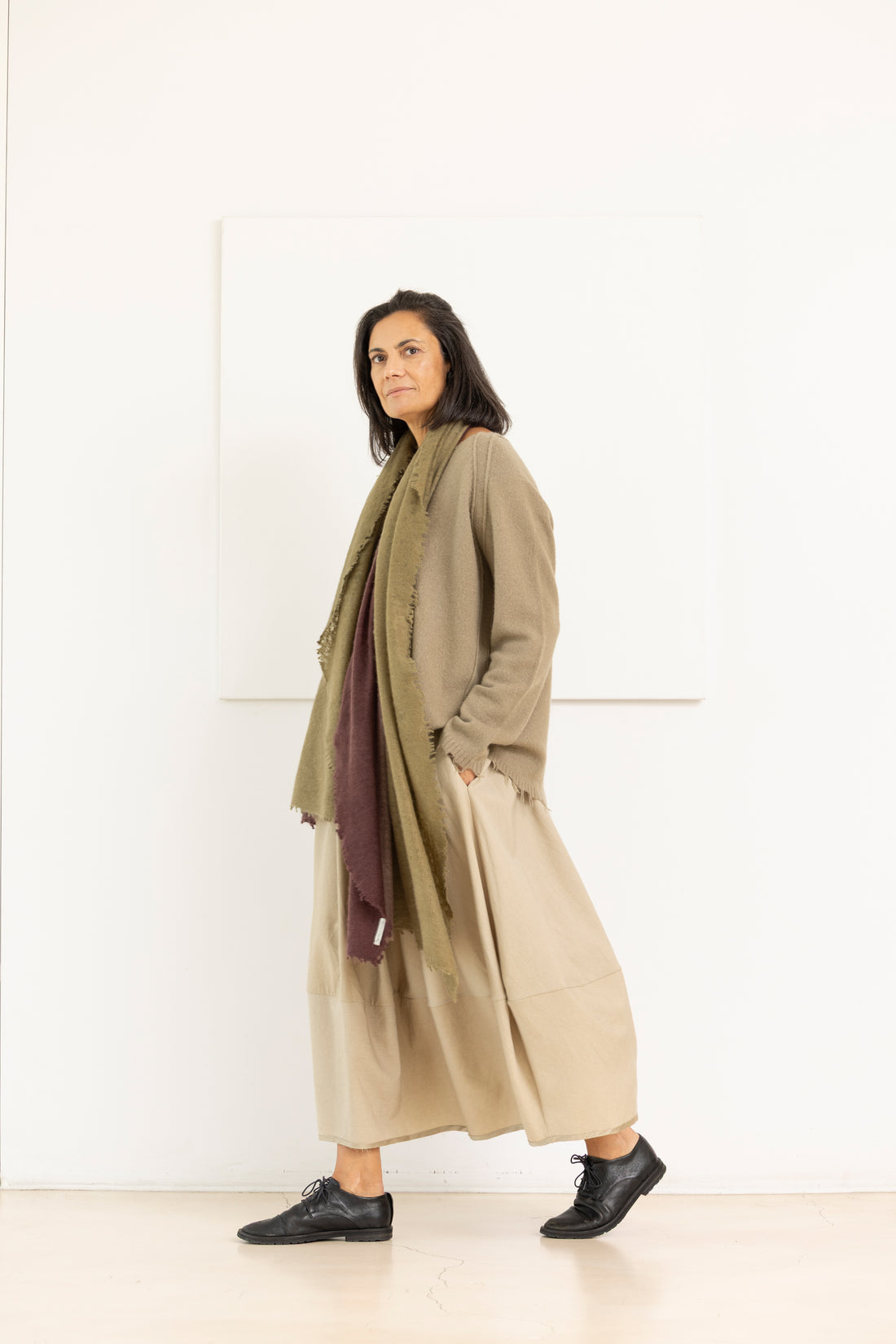 RUNDHOLZ Jersey de lana color jengibre