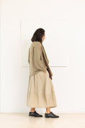 MIIYU wool mush skirt sage – image 3