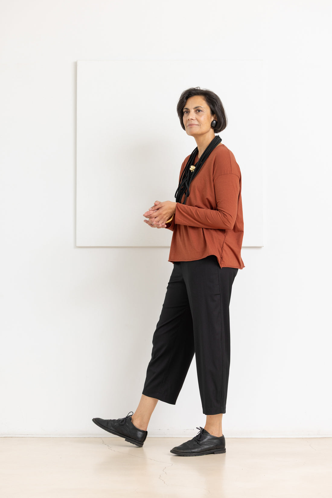 MIIYU CLASSIC PANTS BLACK