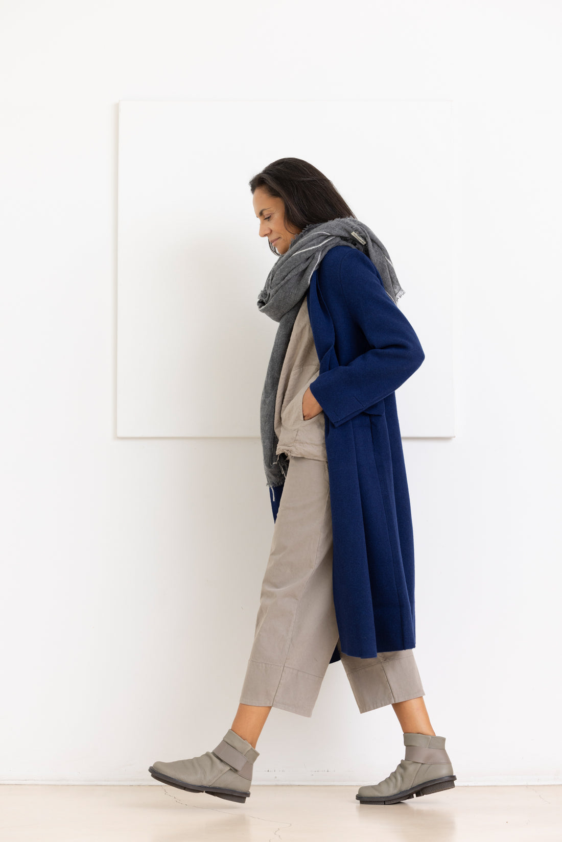 BOBOUTIC coat figura blue