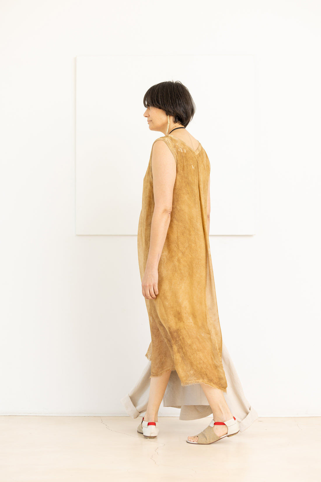 SANCTAMUERTE ABITO DRESS BRONZE HONEY