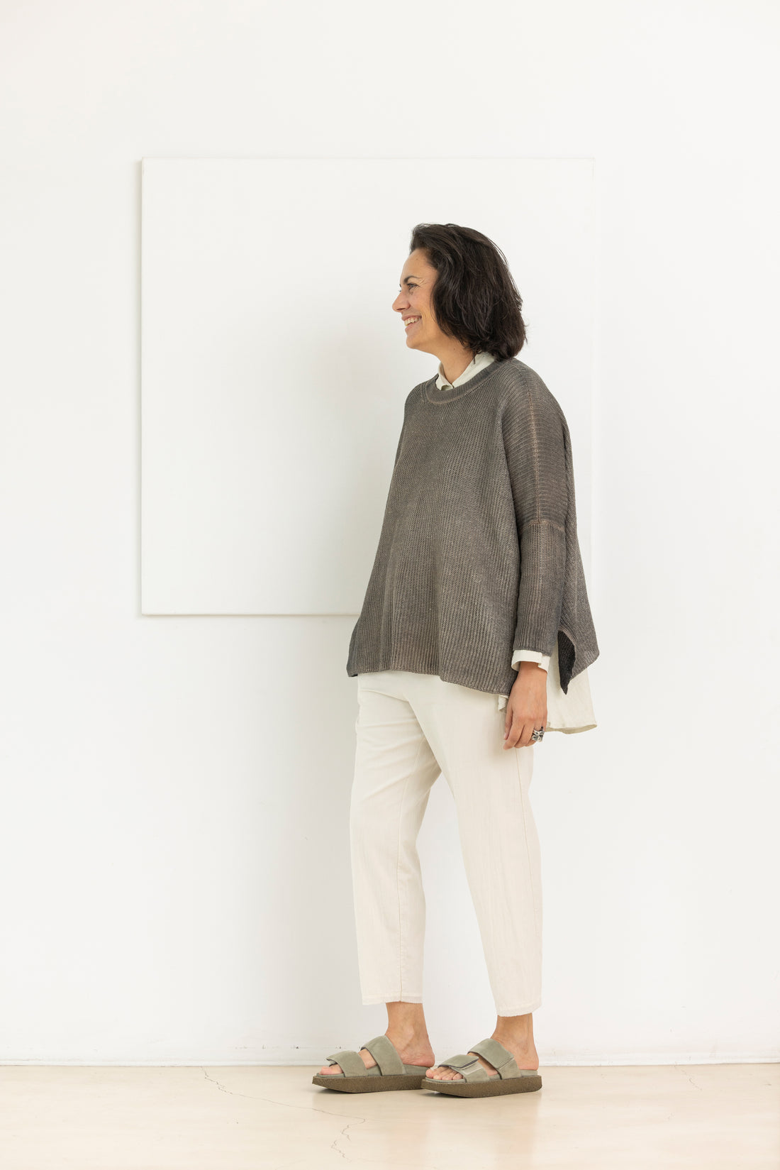 AVANT TOI knit pullover taupe