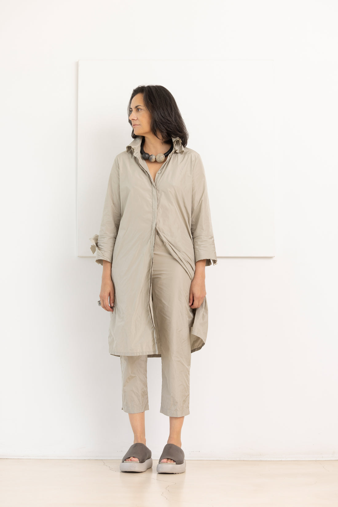 KATHARINA HOVMAN caprihose pants sand
