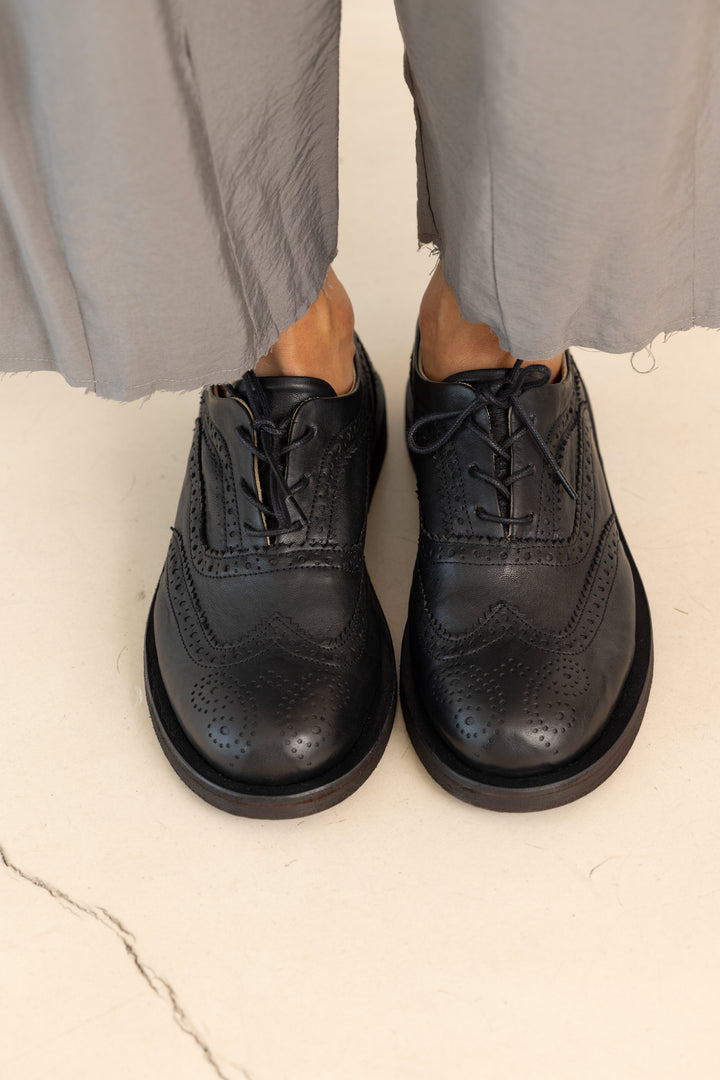 RUNDHOLZ BLACK LABEL zapatos brogue negros