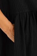 SOH Dress black stripe – image 6
