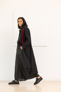 SOH Vestido camisero negro rayas – imagen 3