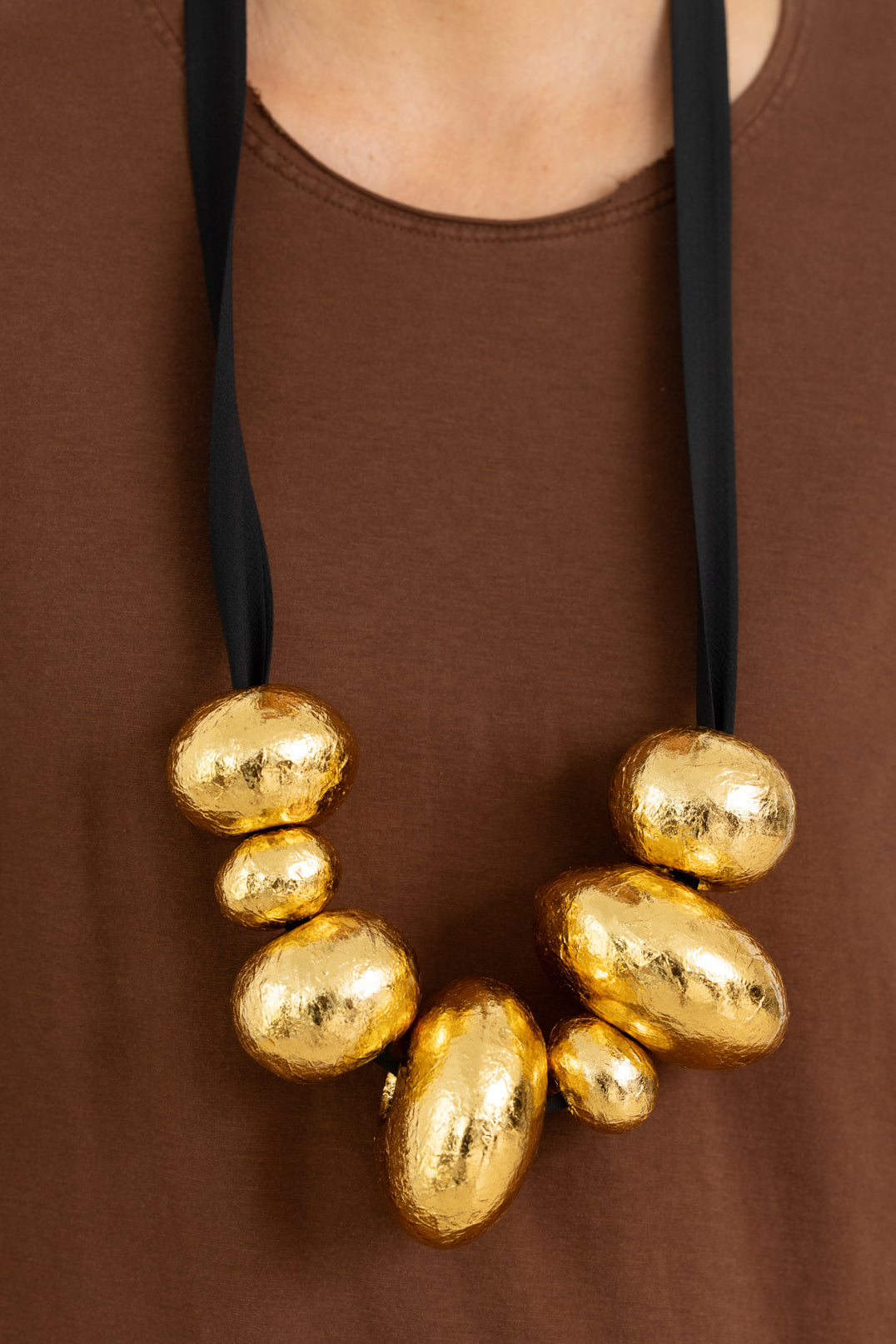 MARIA CALDERARA LONG NECKLACE GOLD