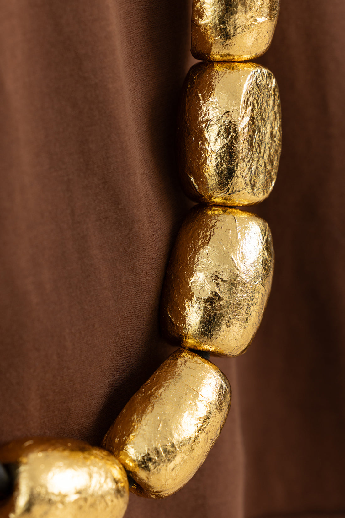 MARIA CALDERARA LOOP NECKLACE GOLD