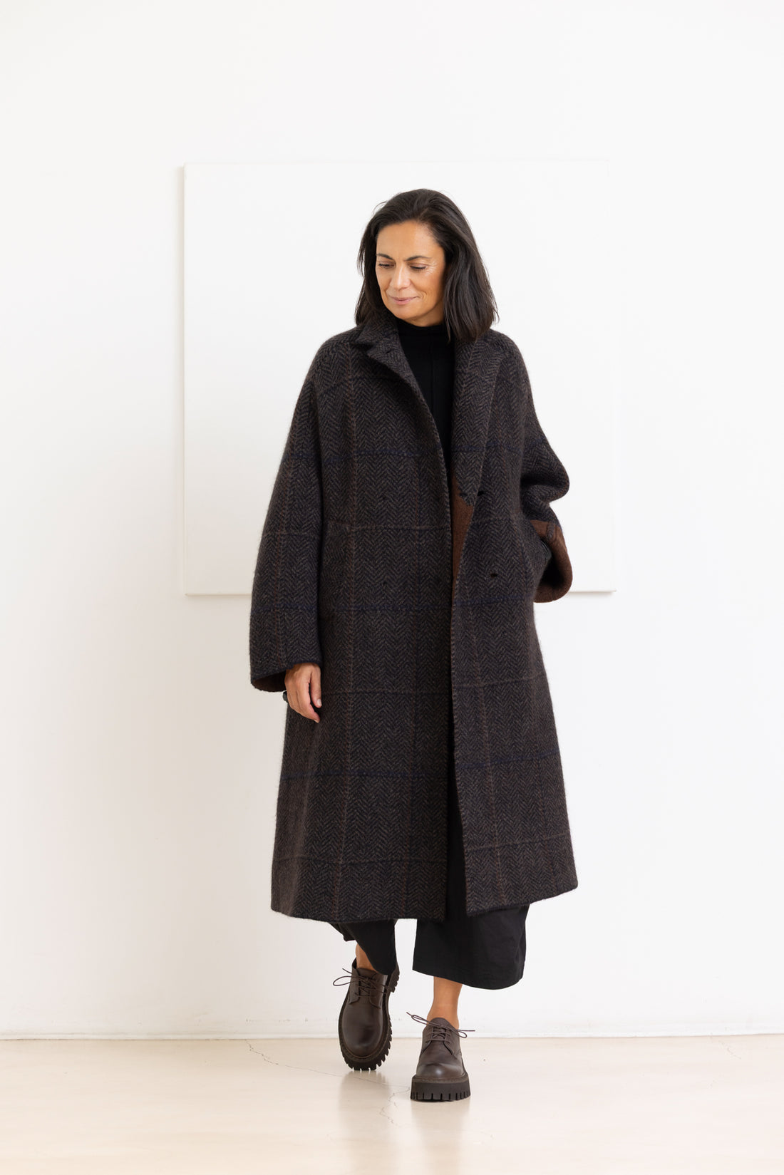 BOBOUTIC coat spina navy