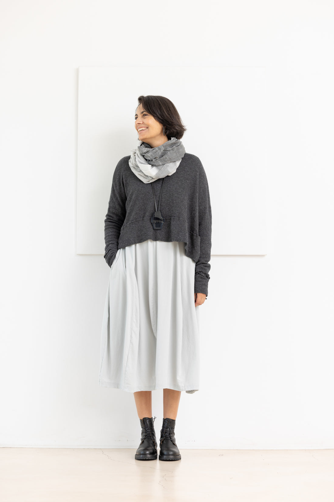 PAL OFFNER LIGHT COTTON SCARF